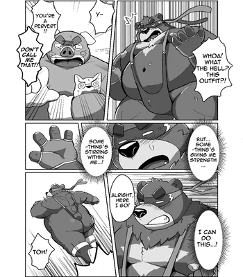 [Kyouretsu Hiyougeka (Beat-kun)] Roshutsu Hentai Dosukebear| Exhibitionist Pervert Dosukebear [Eng] — 13