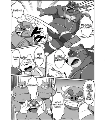 [Kyouretsu Hiyougeka (Beat-kun)] Roshutsu Hentai Dosukebear| Exhibitionist Pervert Dosukebear [Eng] — 14