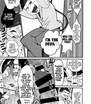 [Nimanima Honpo (Tokiwa)] Gold Finger Osomatsu – Osomatsu-san dj [Eng] — 010