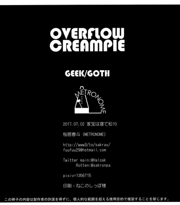 [METRONOME (Sakurai Haruto)] OVERFLOW CREAMPIE – Osomatsu-San dj [Eng] — 026
