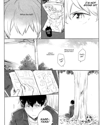 [houseki (MINA)] Moshimo Kageyama Ga Hinata O Wasuretara – Haikyuu!! dj [Eng] — 016