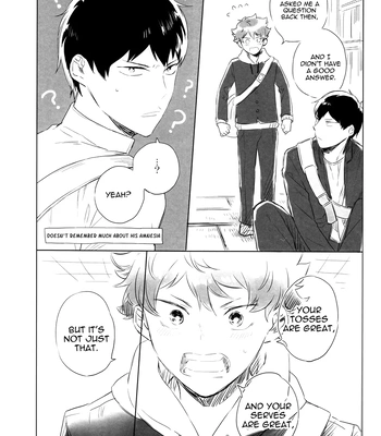 [houseki (MINA)] Moshimo Kageyama Ga Hinata O Wasuretara – Haikyuu!! dj [Eng] — 029