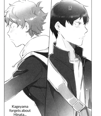 [houseki (MINA)] Moshimo Kageyama Ga Hinata O Wasuretara – Haikyuu!! dj [Eng] — 032