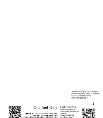 [Kotoba Tsuzuri (Sumisuke)] One and Only – Blue Lock dj [Eng] — 028