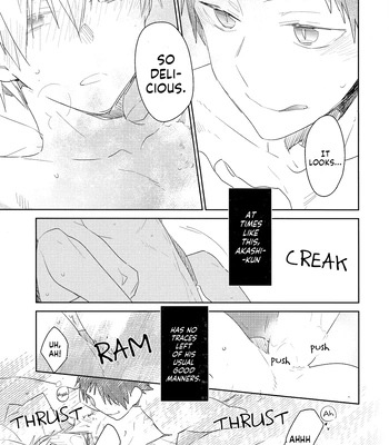 [TAM (Tamiya Komo)] Kuroko no Basket dj – Itadakimasu. & Gochisousama. [Eng] — 009