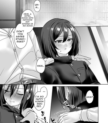 [Koko de Chikubi o Hitotsumami (Juurouta)] Oshiego no Shounen to Onsen Ecchi | Hotspring Sex With My Male Student [Eng] — 5
