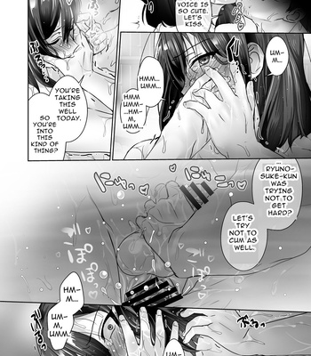 [Koko de Chikubi o Hitotsumami (Juurouta)] Oshiego no Shounen to Onsen Ecchi | Hotspring Sex With My Male Student [Eng] — 022