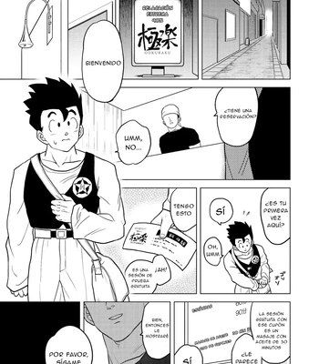 [Tousoku Chokusen Undou (Pain)] Gokuraku e Youkoso – Dragon Ball Z dj [Spa] — 2