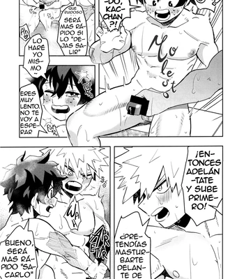 [Ki no Muku mama ni (Yakata)] Jouken Hansha dakara! – ¡Reflejo Condicionado! – Boku no Hero Academia dj [Spa] — 14