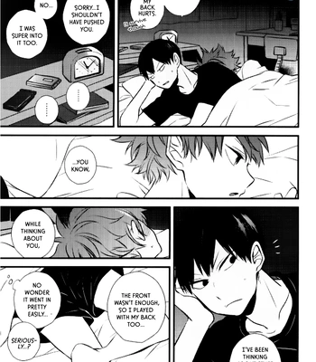 [Nanahoshi (Maroniso)] Doushiyomonai Kimochi – Haikyuu!! dj [Eng] — 038