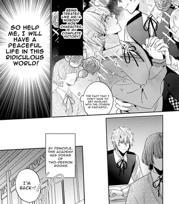 [niwaniwa (Oova Akiru)] Tensei Mob wa BL-gee no Sekai de Hamerare Kouryakusaremashita!? | Sex with the Love Interest! But I’m an NPC! 1 [Eng] — 009