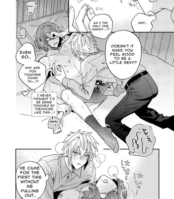 [niwaniwa (Oova Akiru)] Tensei Mob wa BL-gee no Sekai de Hamerare Kouryakusaremashita!? | Sex with the Love Interest! But I’m an NPC! 1 [Eng] — 036