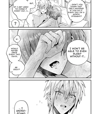 [niwaniwa (Oova Akiru)] Tensei Mob wa BL-gee no Sekai de Hamerare Kouryakusaremashita!? | Sex with the Love Interest! But I’m an NPC! 1 [Eng] — 056