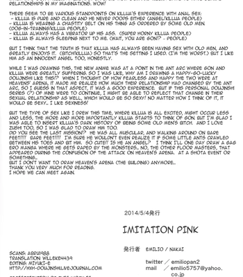 [Emilio (Naikai)] Imitation Pink – Hunter X Hunter dj [Eng] — 028