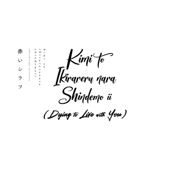 [Akai Shirafu] Kimi to Ikirareru Nara Shindemo Ii (Dying to Live with You) [Eng] — 4