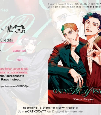 [Wakaru Kiyoyasu] Only My Psycho [Eng] (c.1) — 050