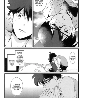 [AONOSUBETE (AOI)] Shiroi Natsu Hoshi Nagareru Sora – Meitantei Conan dj [Eng] — 12