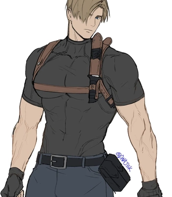 [DNA] Leon Sketches – Resident Evil — 2